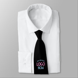 SIMPLE CONTEMPORARY CLEAN BLACK FASHIONABLE CLIENT NECK TIE