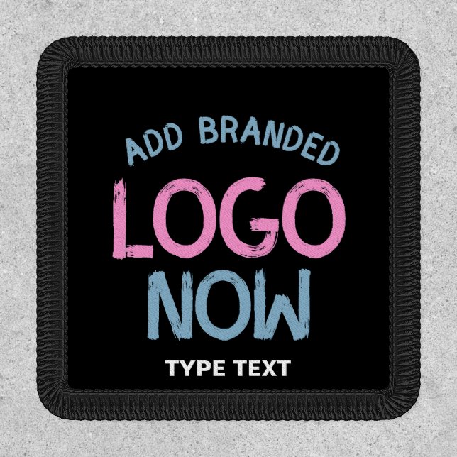 SIMPLE CONTEMPORARY CLEAN BLACK FASHIONABLE CLIENT PATCH (Front)