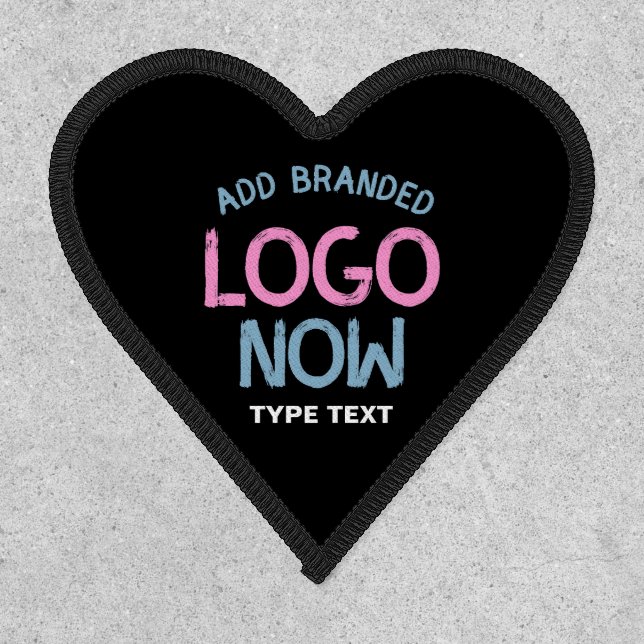 SIMPLE CONTEMPORARY CLEAN BLACK FASHIONABLE CLIENT PATCH (Front)