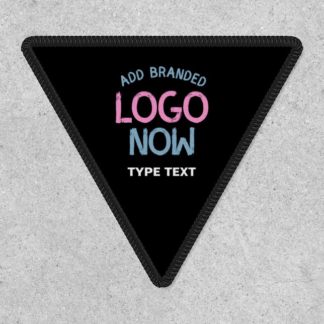 SIMPLE CONTEMPORARY CLEAN BLACK FASHIONABLE CLIENT PATCH (Front)