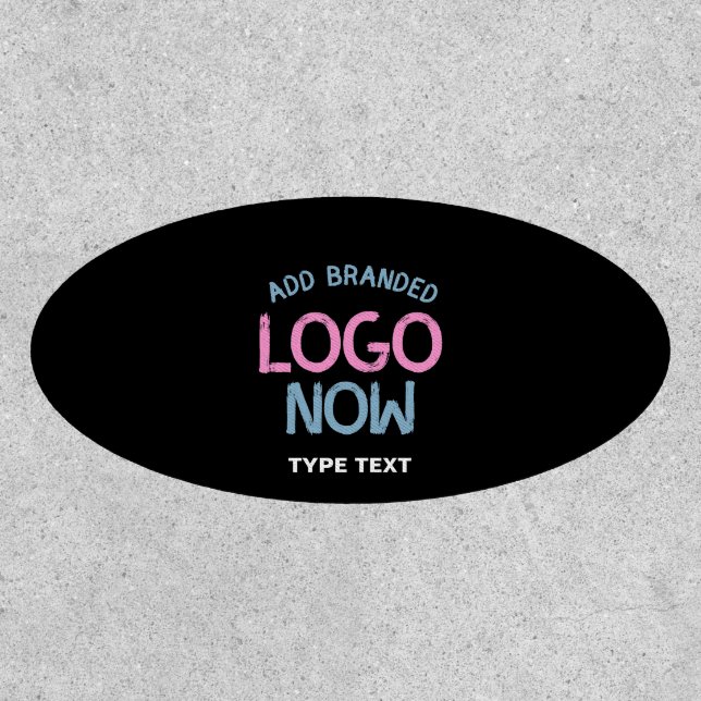 SIMPLE CONTEMPORARY CLEAN BLACK FASHIONABLE CLIENT PATCH (Front)