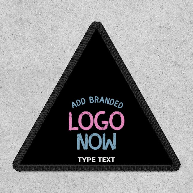 SIMPLE CONTEMPORARY CLEAN BLACK FASHIONABLE CLIENT PATCH (Front)