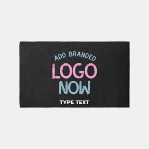 SIMPLE CONTEMPORARY CLEAN BLACK FASHIONABLE CLIENT RUG