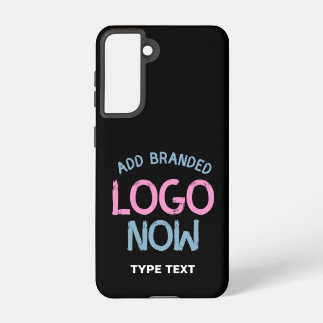 SIMPLE CONTEMPORARY CLEAN BLACK FASHIONABLE CLIENT SAMSUNG GALAXY CASE (Back)