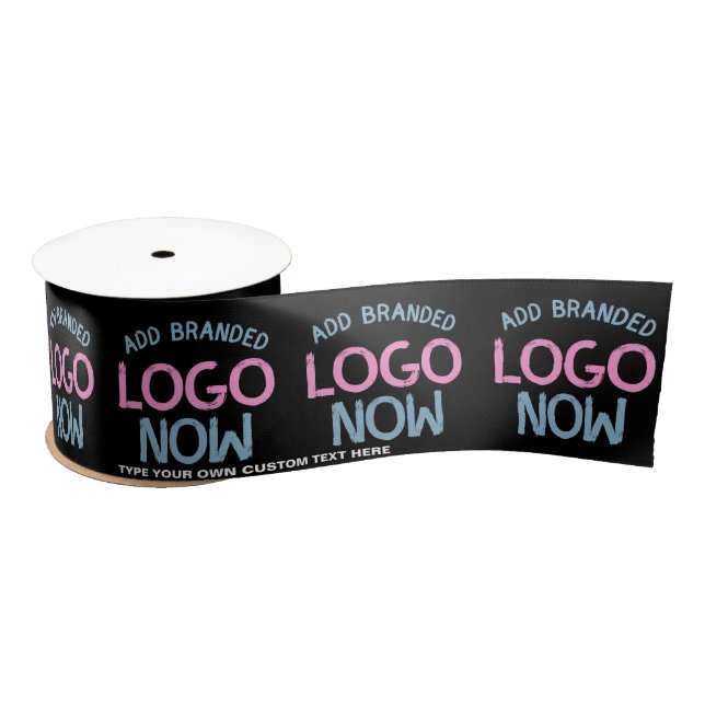 SIMPLE CONTEMPORARY CLEAN BLACK FASHIONABLE CLIENT SATIN RIBBON (Spool)
