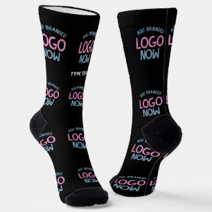 SIMPLE CONTEMPORARY CLEAN BLACK FASHIONABLE CLIENT SOCKS