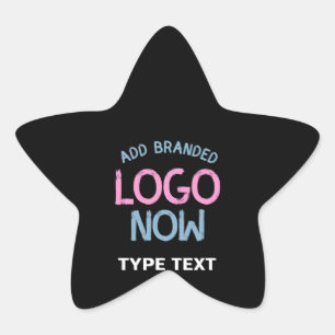 SIMPLE CONTEMPORARY CLEAN BLACK FASHIONABLE CLIENT STAR STICKER