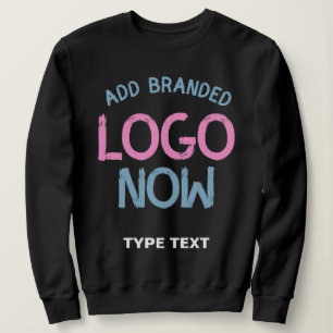 SIMPLE CONTEMPORARY CLEAN BLACK FASHIONABLE CLIENT SWEATSHIRT