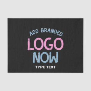 SIMPLE CONTEMPORARY CLEAN BLACK FASHIONABLE CLIENT TISSUE PAPER