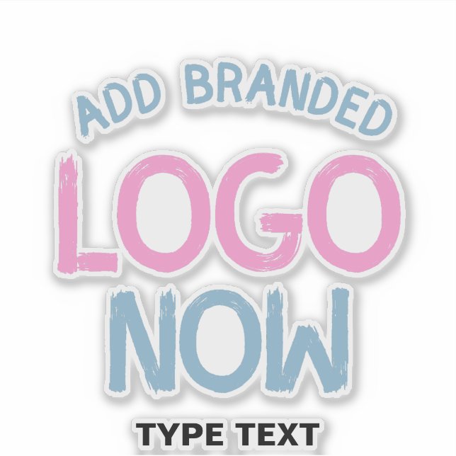 SIMPLE CONTEMPORARY CLEAN CLEAR FASHIONABLE CLIENT STICKER (Front)