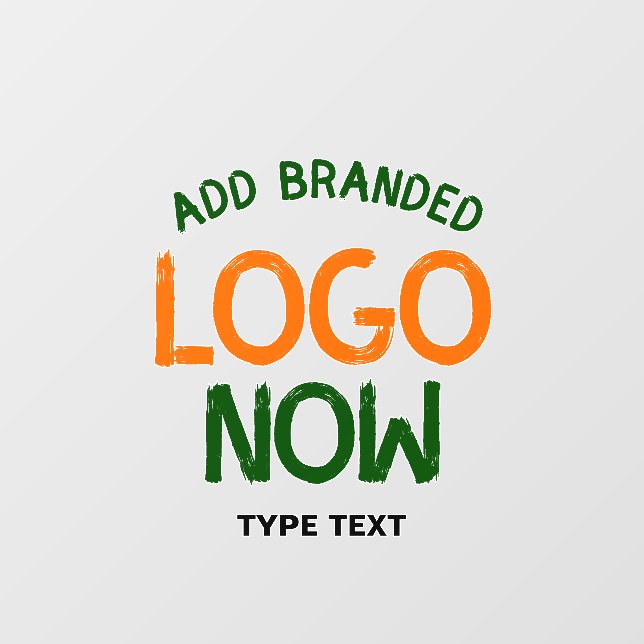 SIMPLE CONTEMPORARY CLEAN CLEAR FASHIONABLE CLIENT WALL DECAL  (Front)