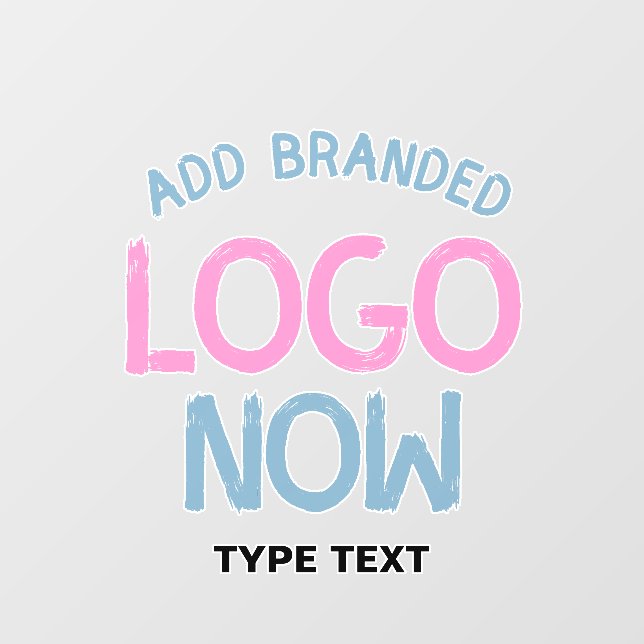 SIMPLE CONTEMPORARY CLEAN CLEAR FASHIONABLE CLIENT WALL DECAL  (Front)