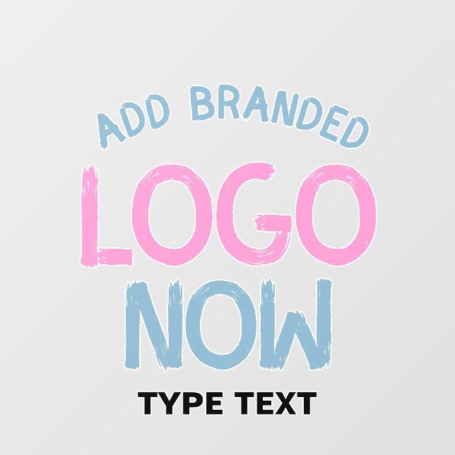 SIMPLE CONTEMPORARY CLEAN CLEAR FASHIONABLE CLIENT WALL DECAL  (Front)