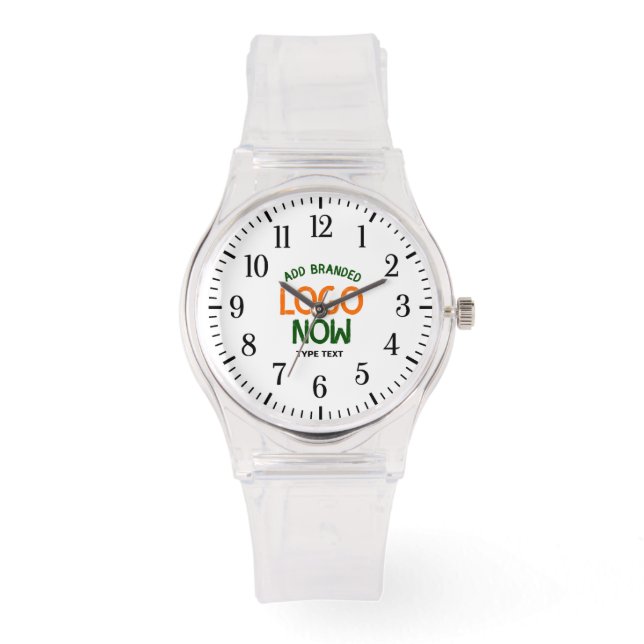 SIMPLE CONTEMPORARY CLEAN CLEAR FASHIONABLE CLIENT WATCH (Front)