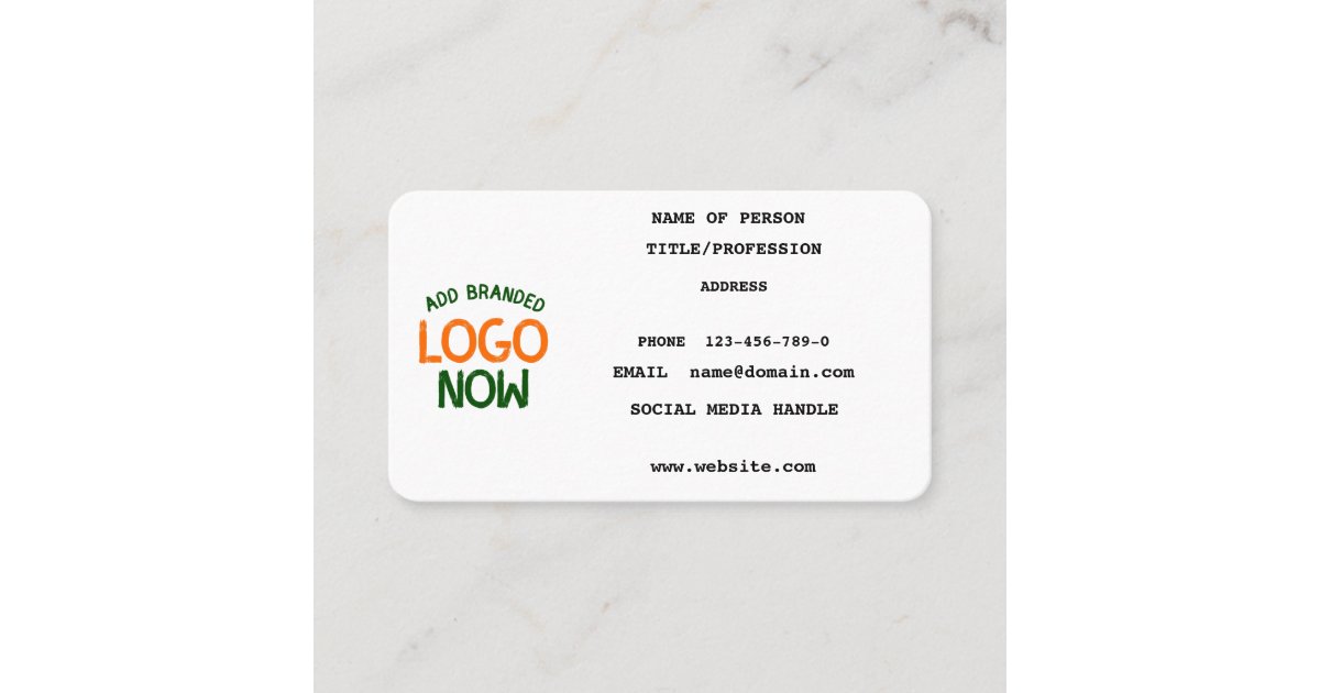 SIMPLE CONTEMPORARY CLEAN WHITE FASHIONABLE CLIENT CALLING CARD | Zazzle