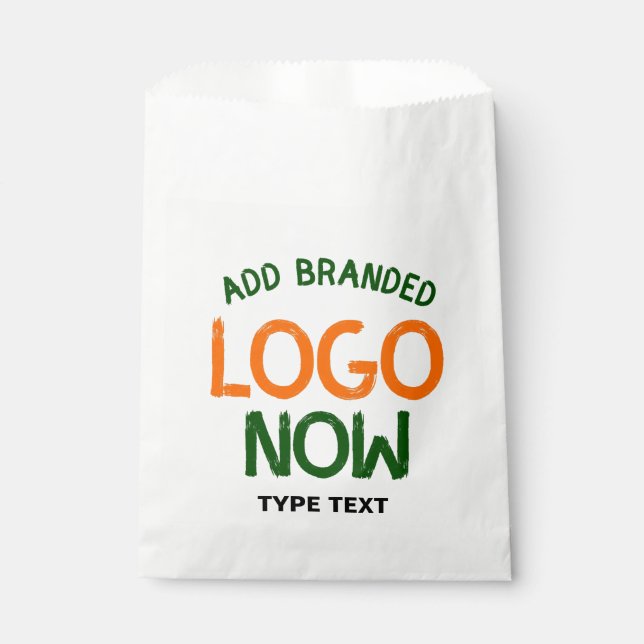 SIMPLE CONTEMPORARY CLEAN WHITE FASHIONABLE CLIENT FAVOR BAG (Front)