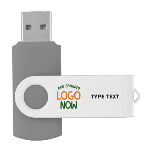 SIMPLE CONTEMPORARY CLEAN WHITE FASHIONABLE CLIENT FLASH DRIVE