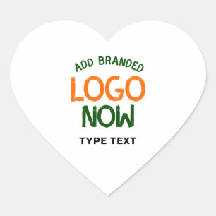 SIMPLE CONTEMPORARY CLEAN WHITE FASHIONABLE CLIENT HEART STICKER