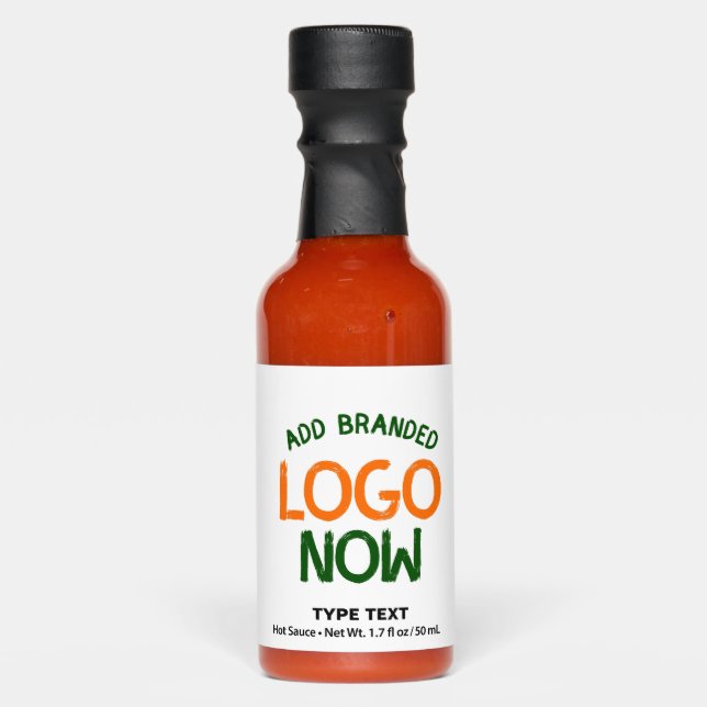 SIMPLE CONTEMPORARY CLEAN WHITE FASHIONABLE CLIENT HOT SAUCES (Front)