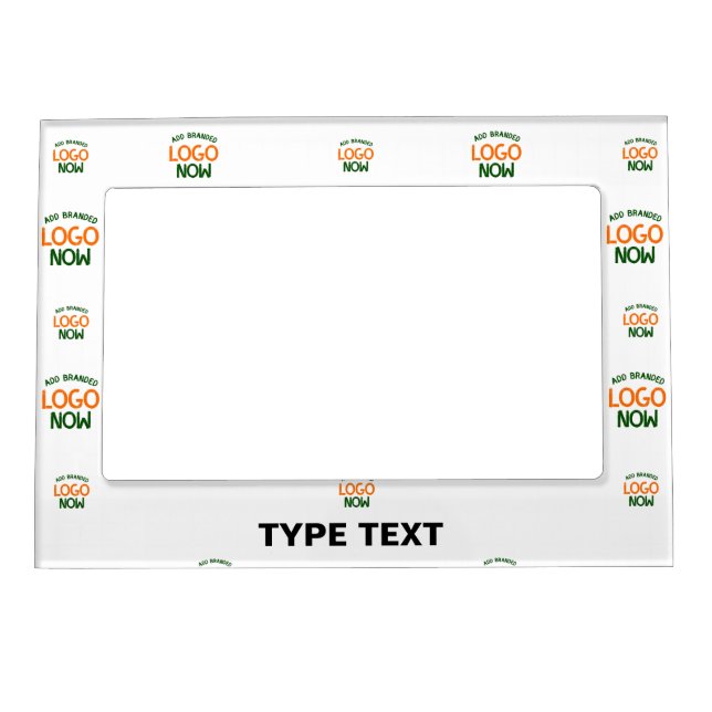 SIMPLE CONTEMPORARY CLEAN WHITE FASHIONABLE CLIENT MAGNETIC FRAME (Front)
