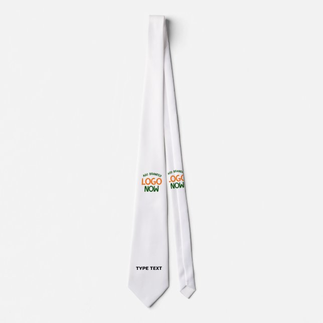 SIMPLE CONTEMPORARY CLEAN WHITE FASHIONABLE CLIENT NECK TIE (Front)