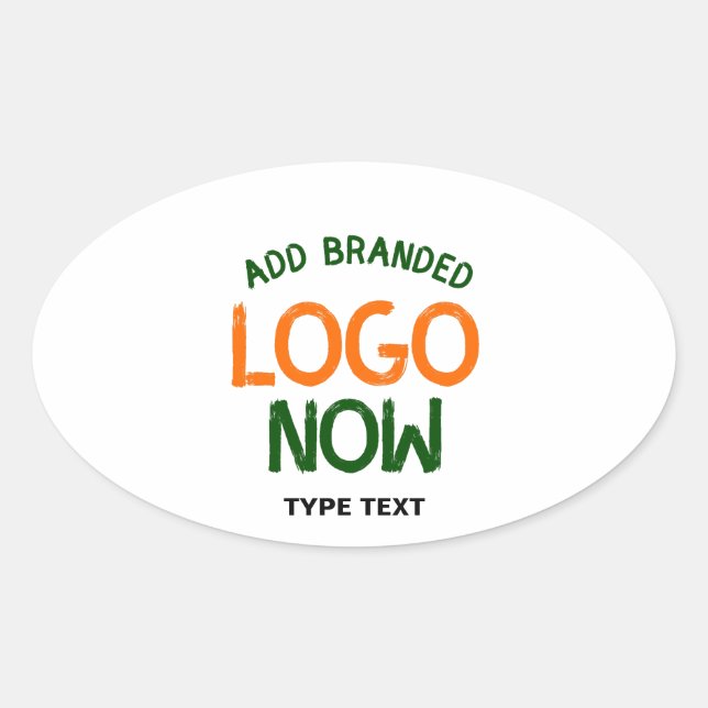 SIMPLE CONTEMPORARY CLEAN WHITE FASHIONABLE CLIENT OVAL STICKER (Front)