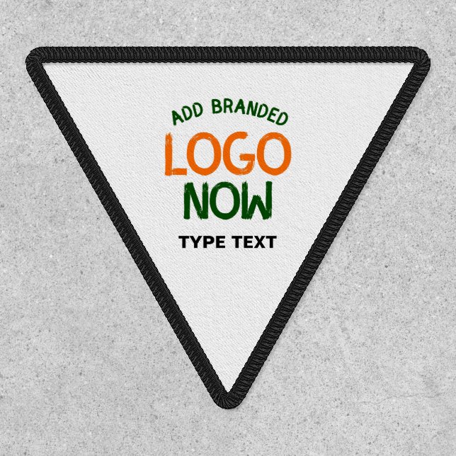 SIMPLE CONTEMPORARY CLEAN WHITE FASHIONABLE CLIENT PATCH (Front)