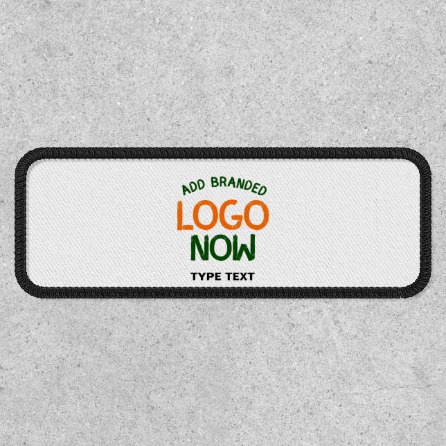SIMPLE CONTEMPORARY CLEAN WHITE FASHIONABLE CLIENT PATCH (Front)