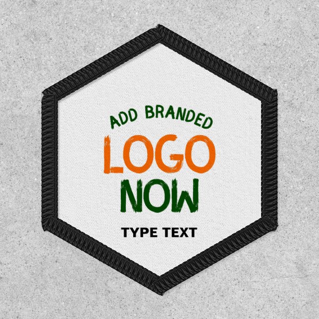 SIMPLE CONTEMPORARY CLEAN WHITE FASHIONABLE CLIENT PATCH (Front)