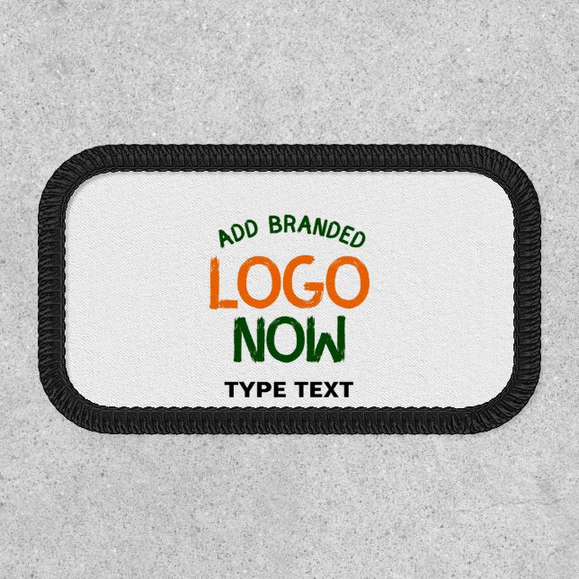 SIMPLE CONTEMPORARY CLEAN WHITE FASHIONABLE CLIENT PATCH (Front)