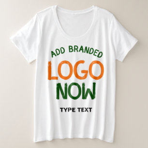 SIMPLE CONTEMPORARY CLEAN WHITE FASHIONABLE CLIENT PLUS SIZE T-Shirt