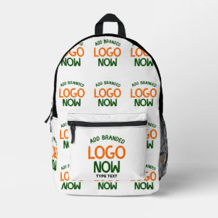 SIMPLE CONTEMPORARY CLEAN WHITE FASHIONABLE CLIENT PRINTED BACKPACK