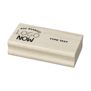 SIMPLE CONTEMPORARY CLEAN WHITE FASHIONABLE CLIENT RUBBER STAMP