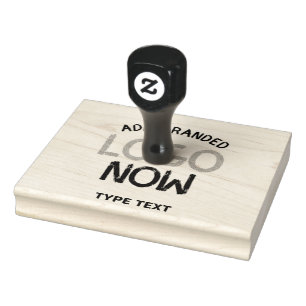 SIMPLE CONTEMPORARY CLEAN WHITE FASHIONABLE CLIENT RUBBER STAMP