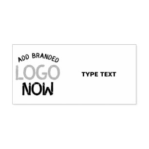 SIMPLE CONTEMPORARY CLEAN WHITE FASHIONABLE CLIENT SELF-INKING STAMP