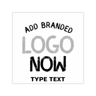 SIMPLE CONTEMPORARY CLEAN WHITE FASHIONABLE CLIENT SELF-INKING STAMP