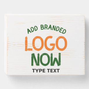 SIMPLE CONTEMPORARY CLEAN WHITE FASHIONABLE CLIENT WOODEN BOX SIGN