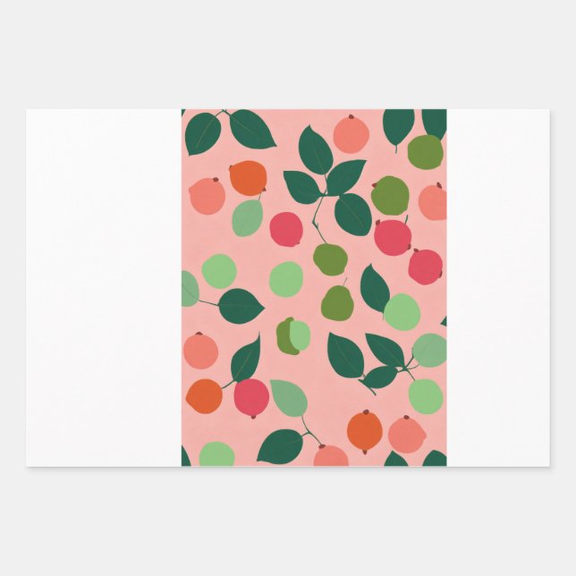 simple contemporary style. wrapping paper sheets (Front 3)