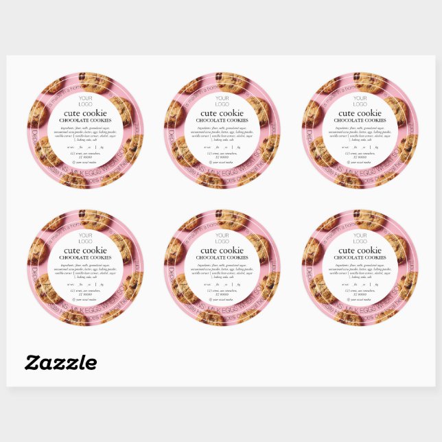 Simple Cottage Food Law Product Label (Sheet)