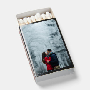 Simple couple Photo Matchboxes