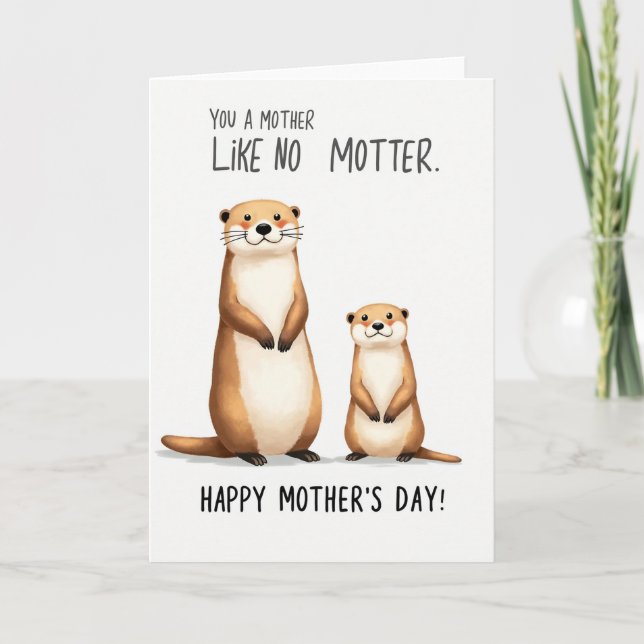 Simple Creatures Family Card (Front)