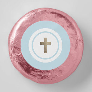Simple Cross Baptism Christening Dipped Oreo Cookie Favors