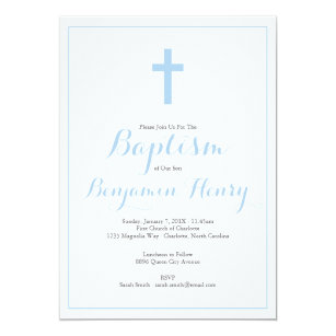 boy baptism christening invitations zazzle
