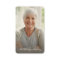 Simple Cross Photo Funeral Memorial Prayer Card 