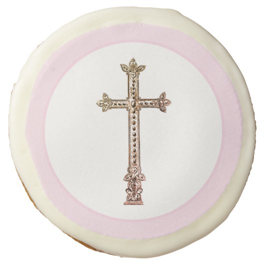 Simple Cross | Pink | Sugar Cookie (Front)