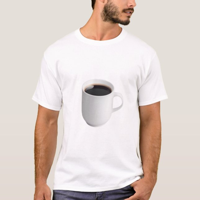 Simple Cup of Americano T-Shirt (Front)