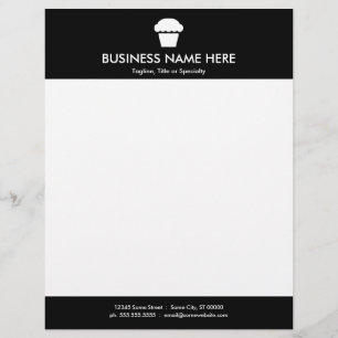 simple cupcake letterhead