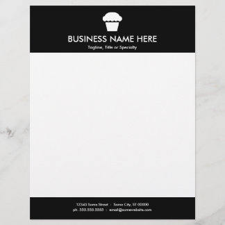 simple cupcake letterhead