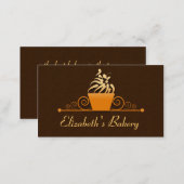 simple cupcake modern business card (Front/Back)