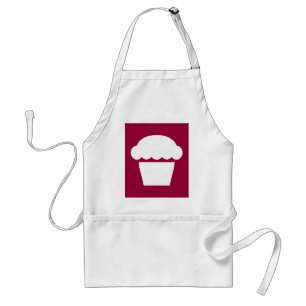 simple cupcake / muffin adult apron